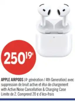Pharmaprix APPLE AIRPODS offer