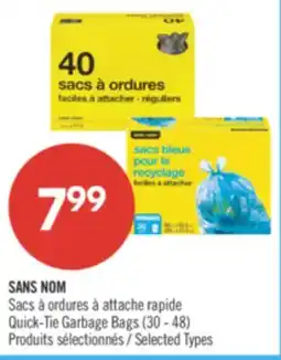 Pharmaprix NO NAME Quick-Tie Garbage Bags offer