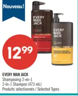 Pharmaprix EVERY MAN JACK 2-In-1 Shampoo offer