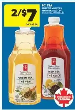 Real Canadian Superstore PC Tea offer