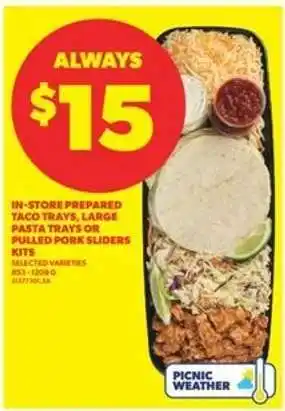 Real Canadian Superstore In-Store Prepared Trays offer
