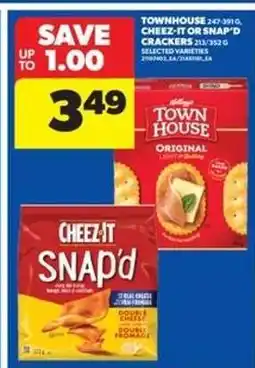 Real Canadian Superstore Townhouse, Cheez-It or Snap'd Crackers offer