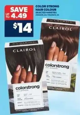 Real Canadian Superstore Clairol Color Strong Hair Colour offer