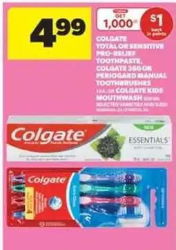 Real Canadian Superstore Colgate Products offer
