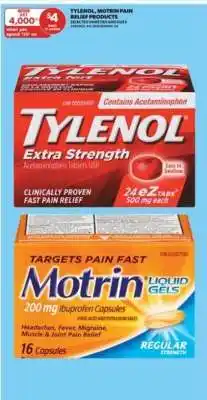 Real Canadian Superstore Tylenol, Motrin Pain Relief Products offer