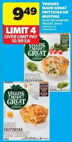 Real Canadian Superstore Veggies made great frittatas or muffins offer