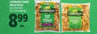 Metro CAVENDISH FARMS VALUE PACKS offer