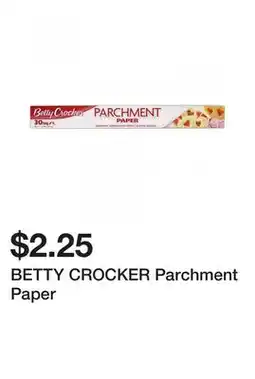 Dollarama BETTY CROCKER Parchment Paper offer