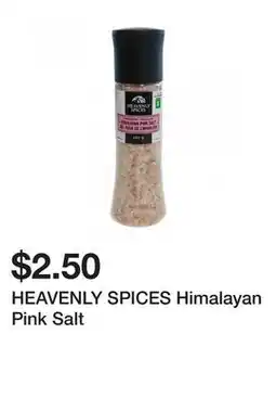 Dollarama HEAVENLY SPICES Himalayan Pink Salt offer
