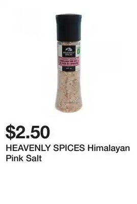 Dollarama HEAVENLY SPICES Himalayan Pink Salt offer