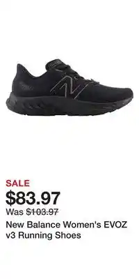 Sport Chek New Balance Women's EVOZ v3 Running Shoes offer