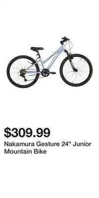 Sport Chek Nakamura Gesture 24 Junior Mountain Bike offer