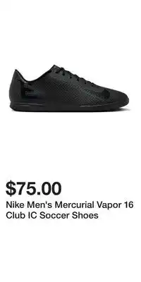 Sport Chek Nike Men's Mercurial Vapor 16 Club IC Soccer Shoes offer