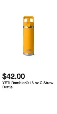Sport Chek YETI Rambler 18 oz C Straw Bottle offer
