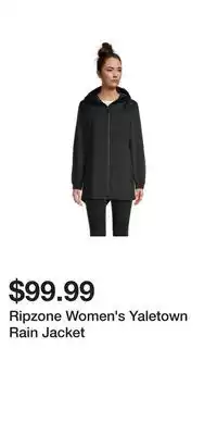 Sport Chek Ripzone Women's Yaletown Rain Jacket offer