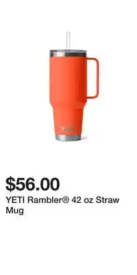 Sport Chek YETI Rambler 42 oz Straw Mug offer