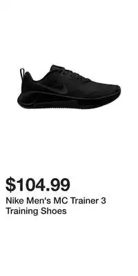 Sport Chek Nike Men's MC Trainer 3 Training Shoes offer