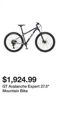 Sport Chek GT Avalanche Expert 27.5 Mountain Bike offer