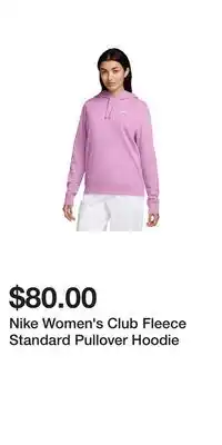 Sport Chek Nike Women's Club Fleece Standard Pullover Hoodie offer