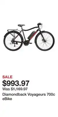 Sport Chek Diamondback Voyageurs 700c eBike offer