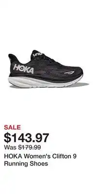 Sport Chek HOKA Women's Clifton 9 Running Shoes offer