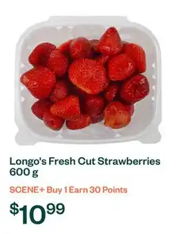 Voilà Longo's Fresh Cut Strawberries 600 g offer
