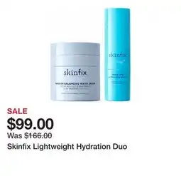 TSC Stores Skinfix Lightweight Hydration Duo offer