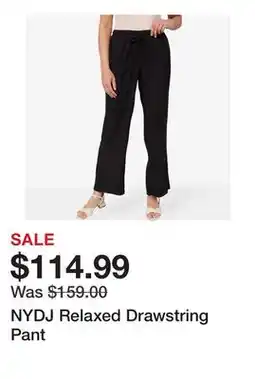TSC Stores NYDJ Relaxed Drawstring Pant offer