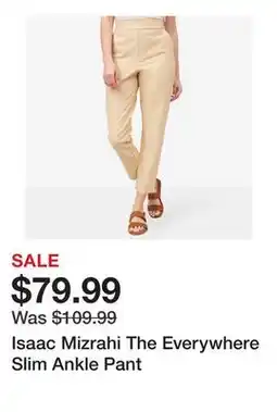 TSC Stores Isaac Mizrahi The Everywhere Slim Ankle Pant offer