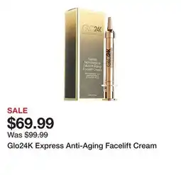 TSC Stores Glo24K Express Anti-Aging Facelift Cream offer