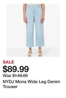 TSC Stores NYDJ Mona Wide Leg Denim Trouser offer