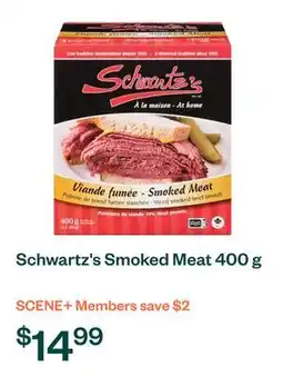 Voilà Schwartz's Smoked Meat 400 g offer