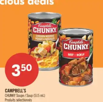 Pharmaprix CAMPBELL'S CHUNKY Soup (515 mL) offer