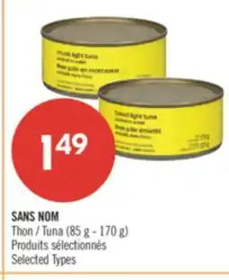 Pharmaprix NO NAME Tuna offer