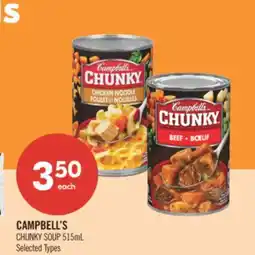 Shoppers Drug Mart CAMPBELL'S CHUNKY SOUP offer