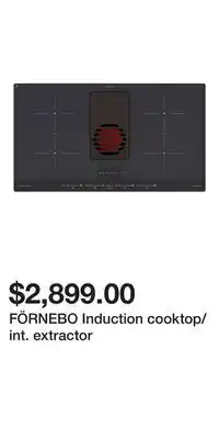 IKEA FÖRNEBO Induction cooktop/int. extractor offer