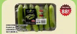 Kim Phat LEBANESE CUCUMBERS offer