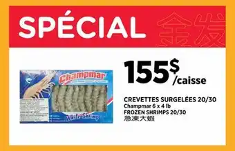 Kim Phat Champmar FROZEN SHRIMPS 20/30 offer