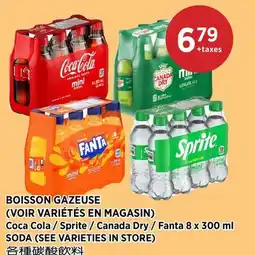 Kim Phat Coca Cola, Sprite, Canada Dry, Fanta SODA offer