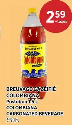 Kim Phat Postobon COLOMBIANA CARBONATED BEVERAGE offer