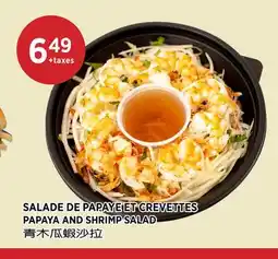 Kim Phat PAPAYA AND SHRIMP SALAD offer