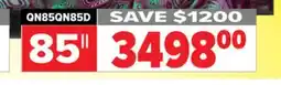 2001 Audio Video QN85QN85D Samsung 85 Neo QLED offer