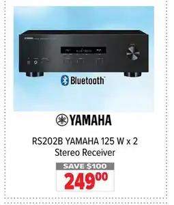 2001 Audio Video RS202B YAMAHA 125 W x 2 Stereo Receiver offer