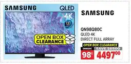 2001 Audio Video Samsung QN98Q80C QLED 4K offer