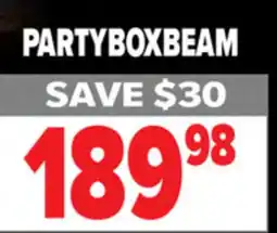 2001 Audio Video PARTYBOXBEAM JBL Party Box offer