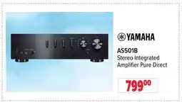 2001 Audio Video AS501B Stereo Integrated Amplifier Pure Direct offer