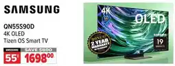 2001 Audio Video QN55S90D 55 4K OLED Tizen OS Smart TV offer