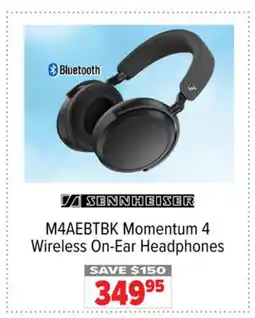 2001 Audio Video M4AEBTBK Momentum 4 Wireless On-Ear Headphones offer