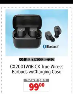 2001 Audio Video CX200TW1B CX True Wiress Earbuds w/Charging Case offer