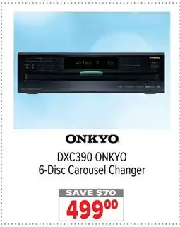 2001 Audio Video ONKYO 6-Disc Carousel Changer offer
